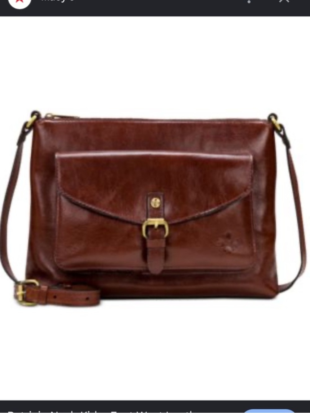 Patricia Nash
Kirby East West Leather Crossbody